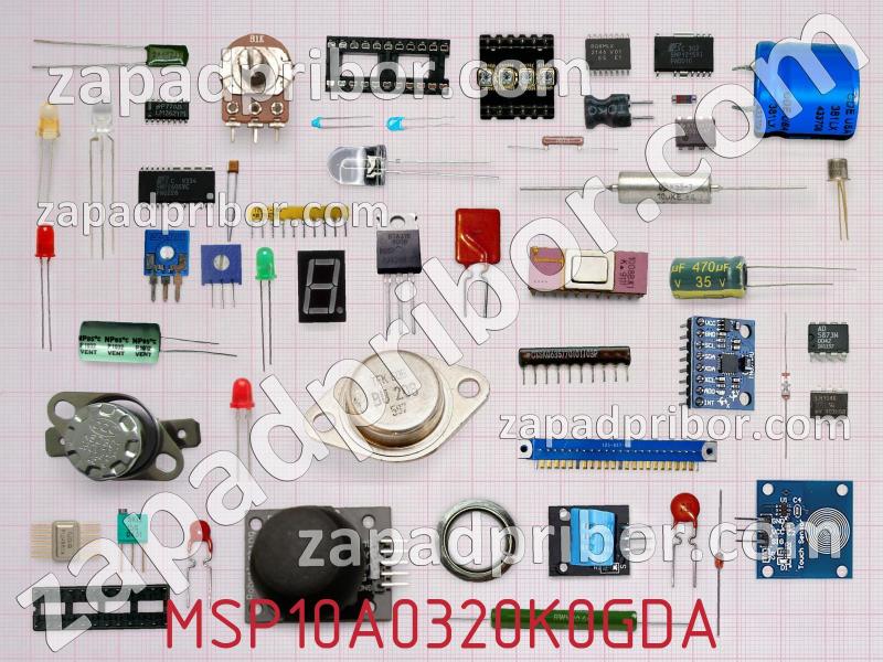 Резисторная сборка  MSP10A0320K0GDA фотография.