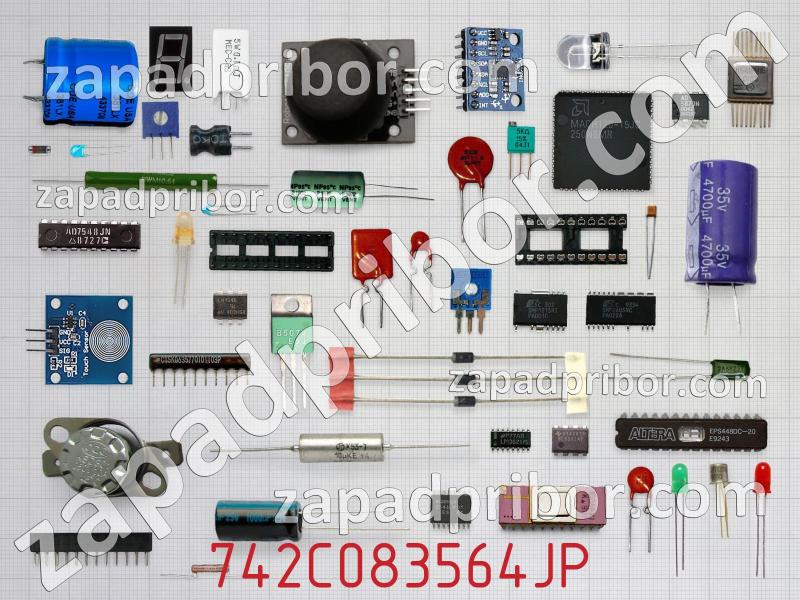 Резисторная сборка  742C083564JP фотография.