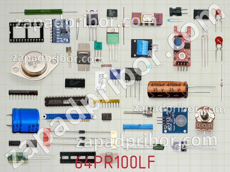Резистор подстроечный 64PR100LF фотография.