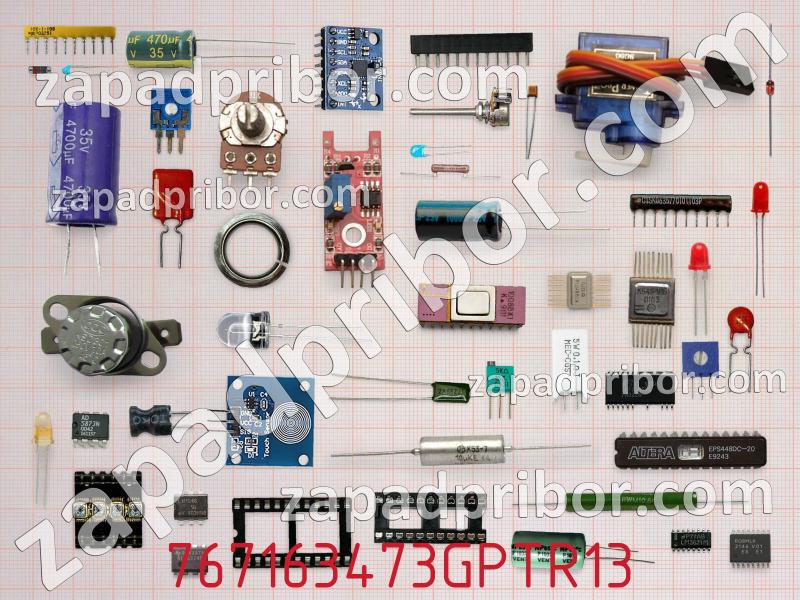 Резисторная сборка  767163473GPTR13 фотография.