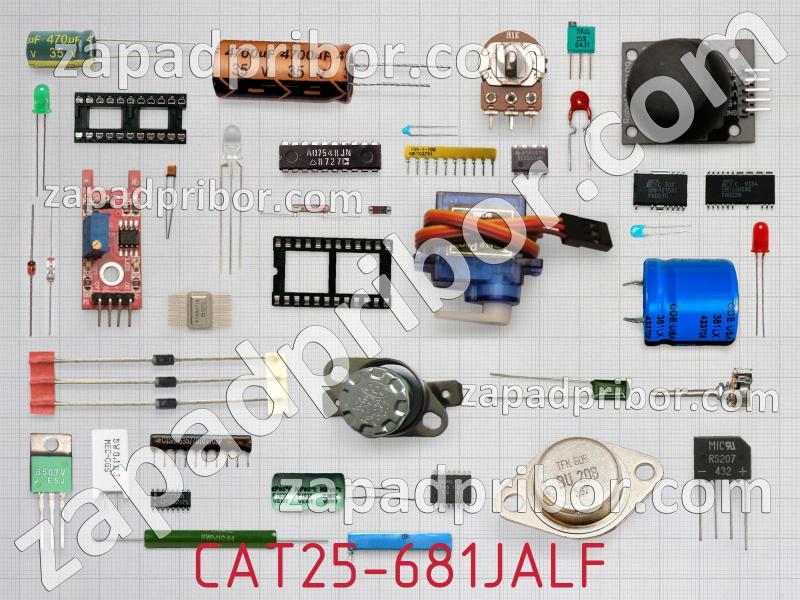 Резисторная сборка  CAT25-681JALF фотография.