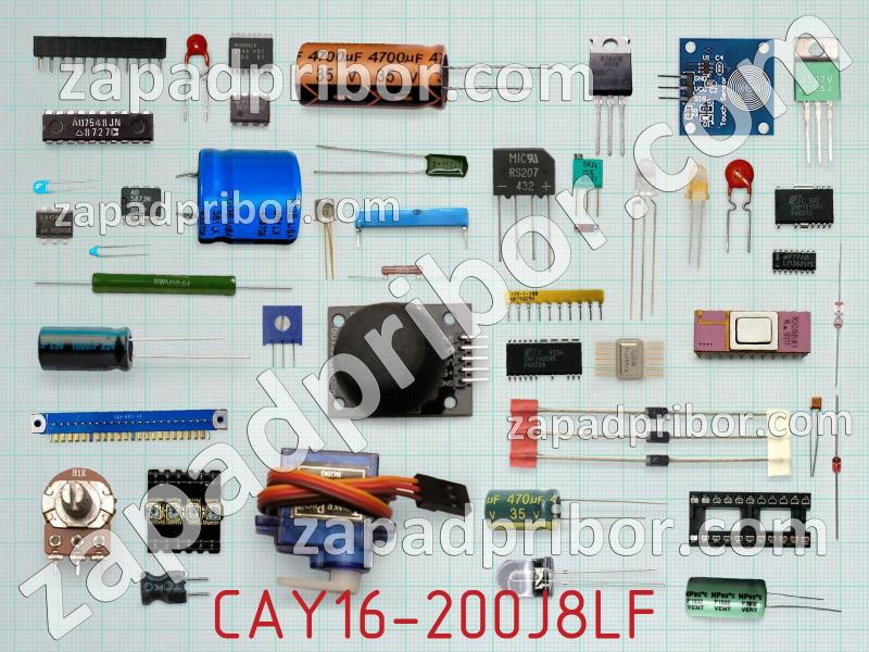 Резисторная сборка  CAY16-200J8LF фотография.