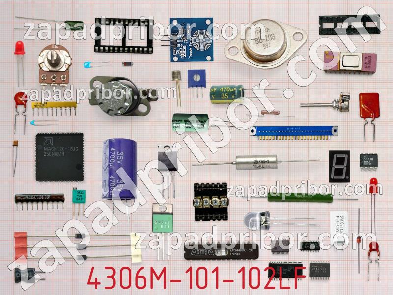 Резисторная сборка  4306M-101-102LF фотография.