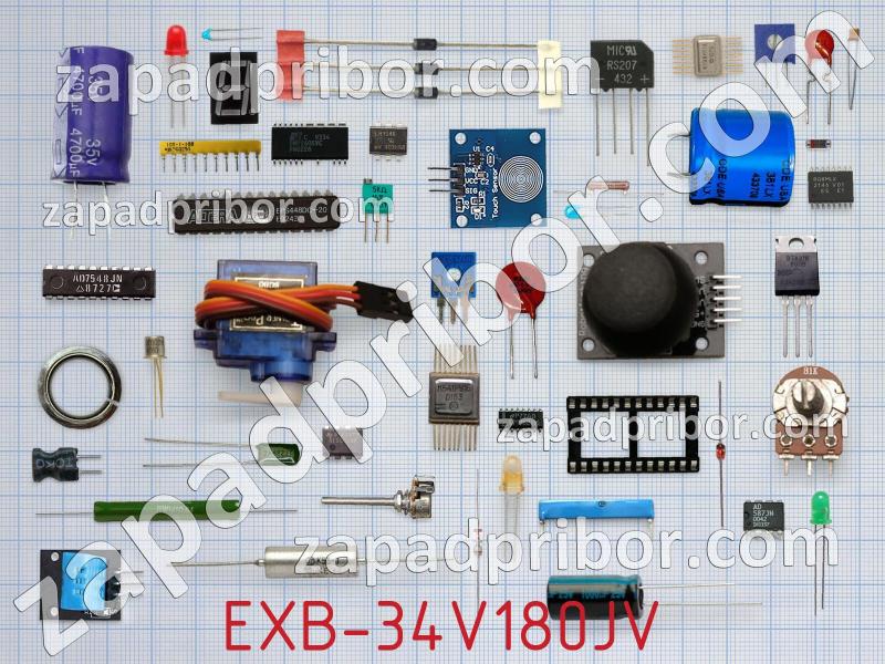 Резисторная сборка  EXB-34V180JV фотография.