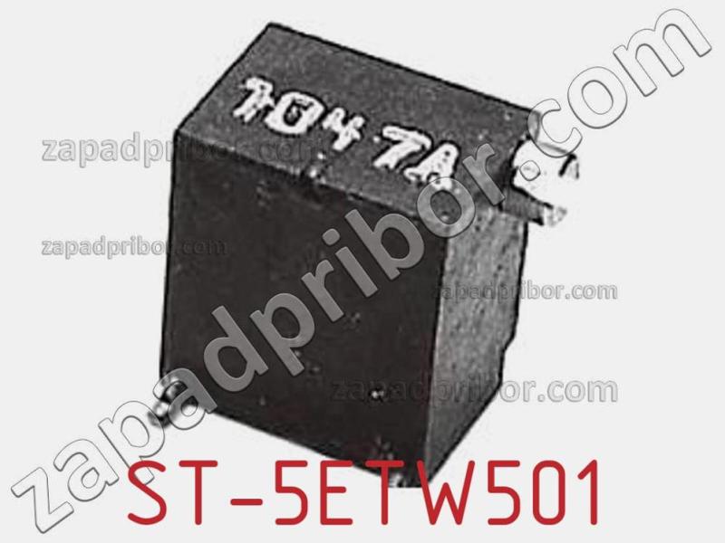 Потенциометр подстроечный ST-5ETW501 фотография 1.