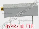 Потенциометр подстроечный 89PR200LFTB фотография 2.