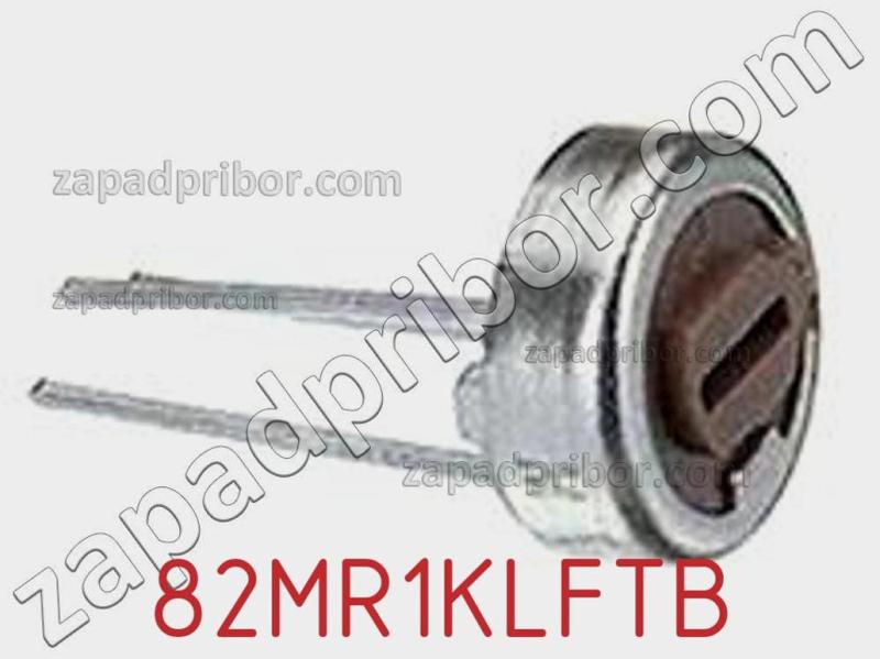 Потенциометр подстроечный 82MR1KLFTB фотография 1.