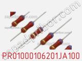 Резистор металлопленочный PR01000106201JA100 фотография 2.