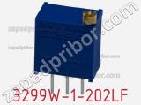 Потенциометр подстроечный 3299W-1-202LF фотография 2.
