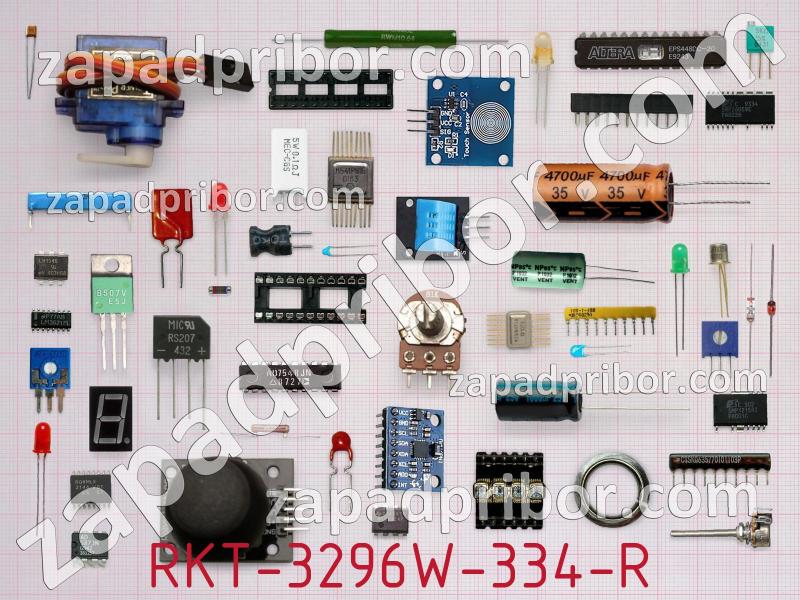 Резистор подстроечный RKT-3296W-334-R фотография.