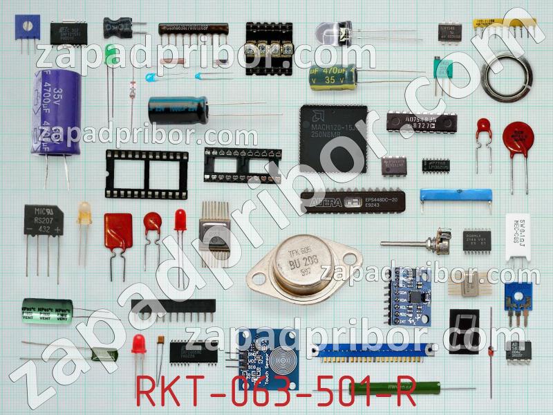 Резистор подстроечный RKT-063-501-R фотография.
