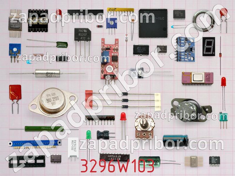 Резистор подстроечный 3296W103 фотография.