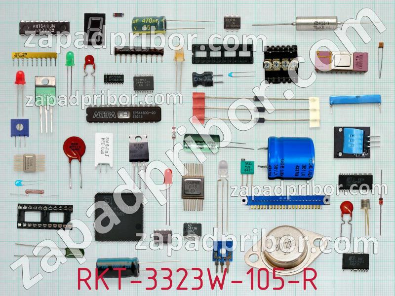 Резистор подстроечный RKT-3323W-105-R фотография.
