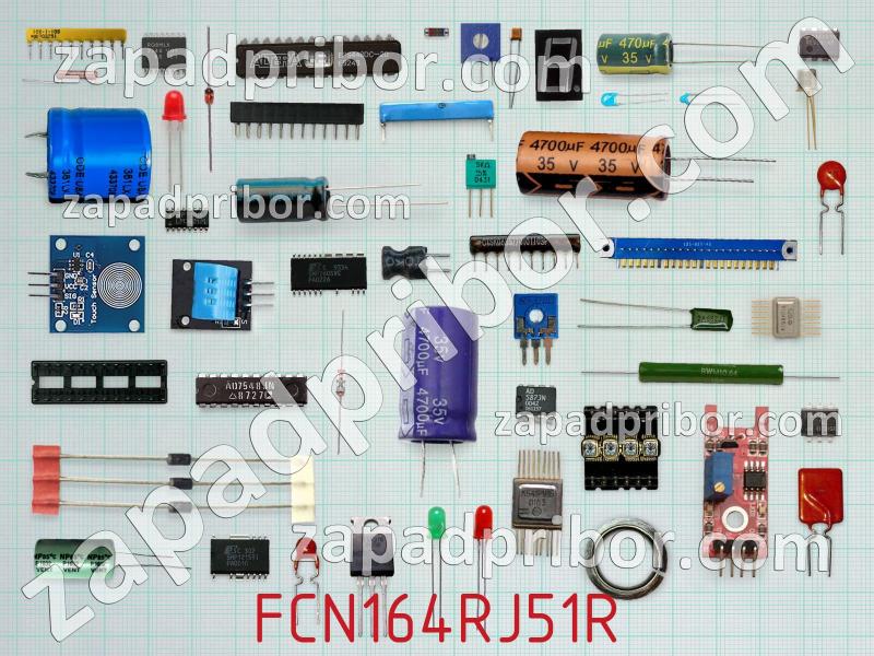 Резисторная сборка  FCN164RJ51R фотография.