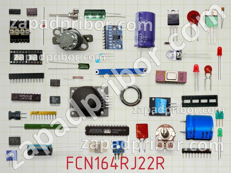 Резисторная сборка  FCN164RJ22R фотография.
