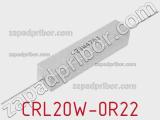 Резистор проволочный CRL20W-0R22 