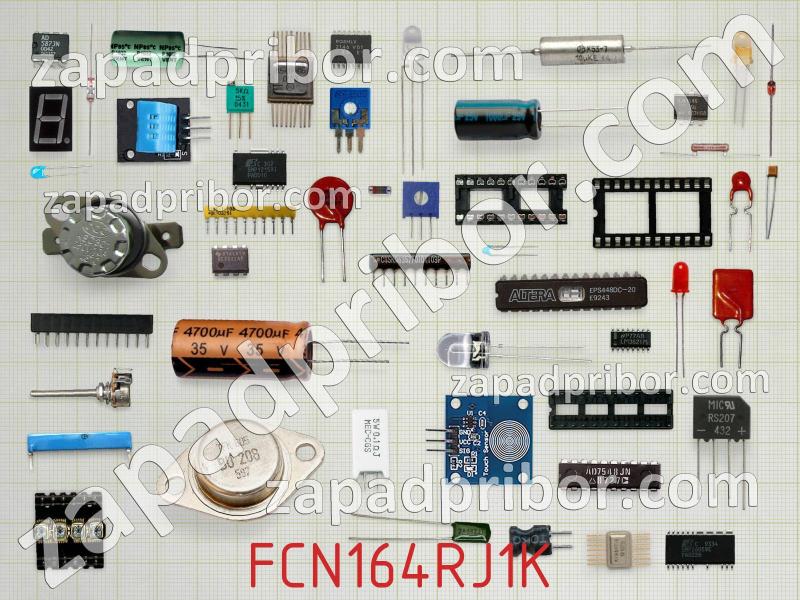Резисторная сборка  FCN164RJ1K фотография.