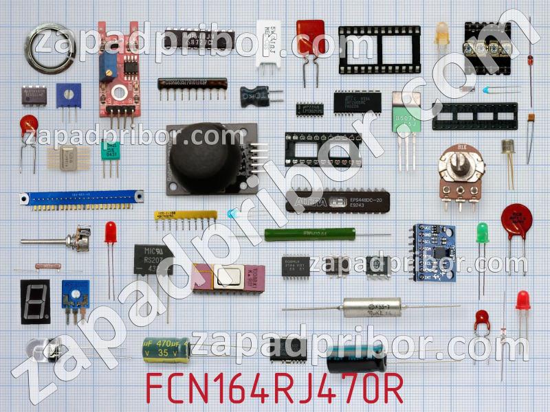 Резисторная сборка  FCN164RJ470R фотография.