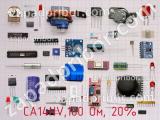 Резистор подстроечный CA14NV,100 Ом, 20%