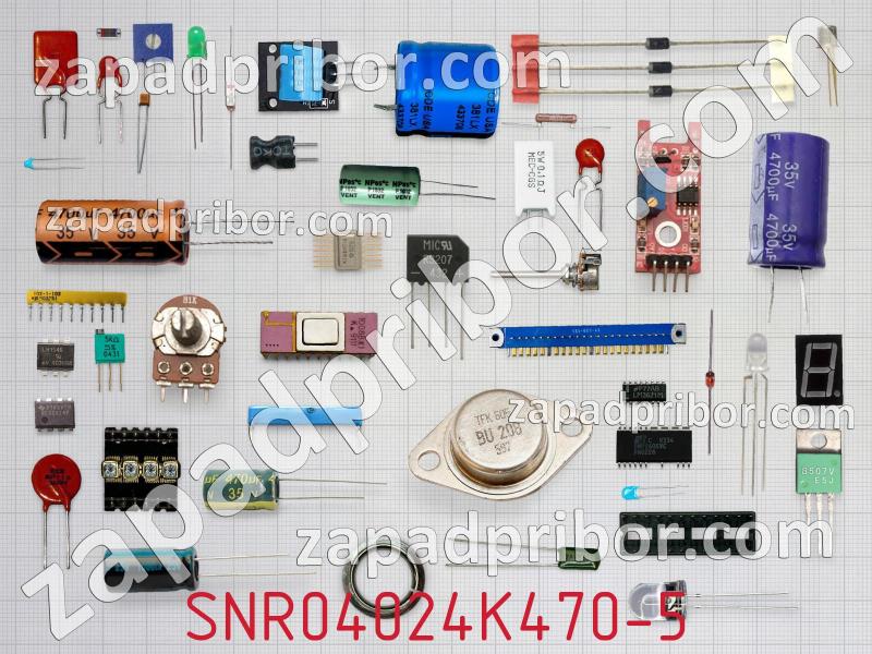 Резисторная сборка  SNR04024K470-5 фотография.
