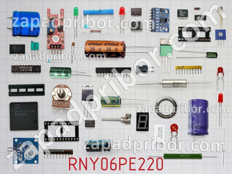 Резисторная сборка  RNY06PE220 фотография.