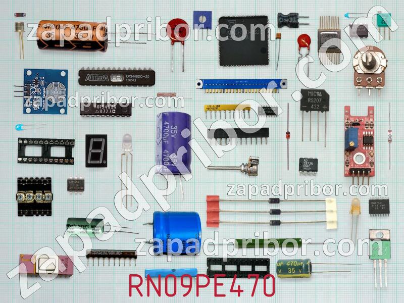 Резисторная сборка  RN09PE470 фотография.