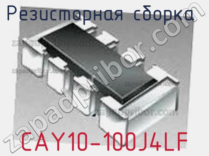 Резисторная сборка  CAY10-100J4LF фотография 1.
