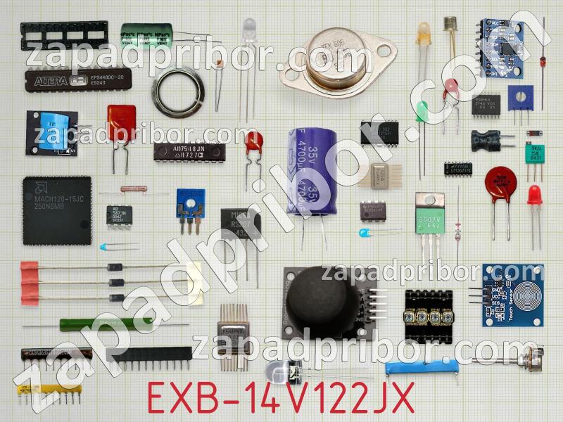 Резисторная сборка  EXB-14V122JX фотография.