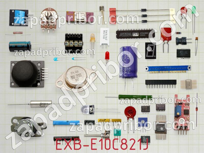 Резисторная сборка  EXB-E10C821J фотография.