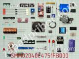 Резистор SMM02040C4751FB000 