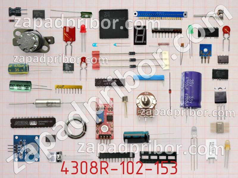 Резисторная сборка  4308R-102-153 фотография.