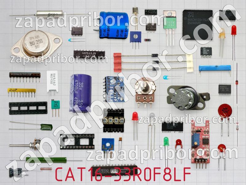 Резисторная сборка  CAT16-33R0F8LF фотография.