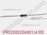 Резистор металлопленочный PR02000206801JA100 фотография 2.