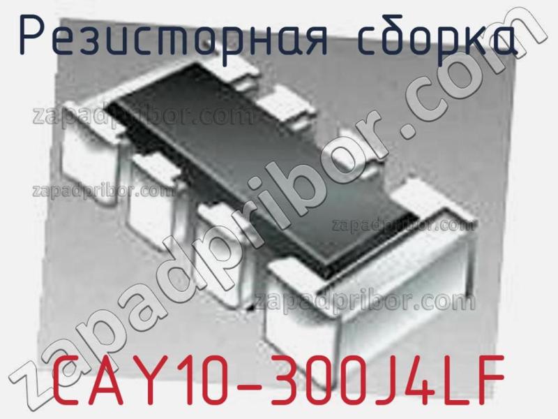 Резисторная сборка  CAY10-300J4LF фотография.