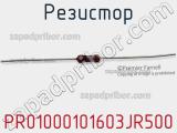 Резистор PR01000101603JR500 фотография 2.