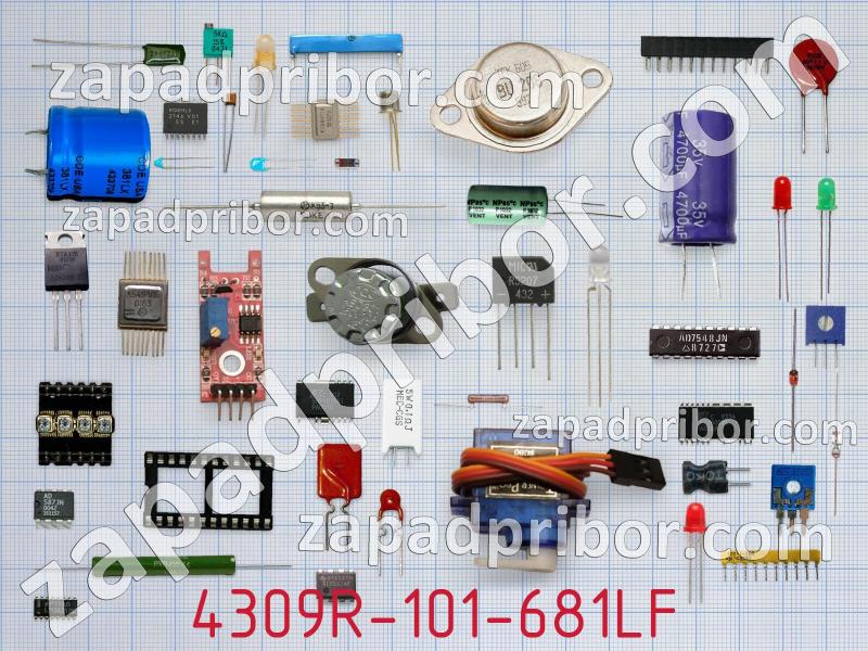 Резисторная сборка  4309R-101-681LF фотография.