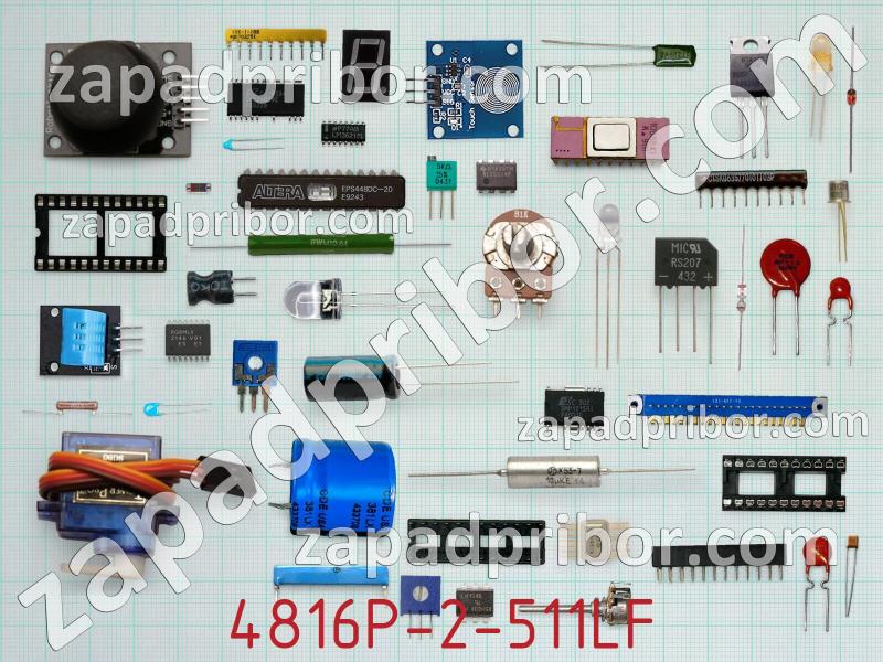 Резисторная сборка  4816P-2-511LF фотография.