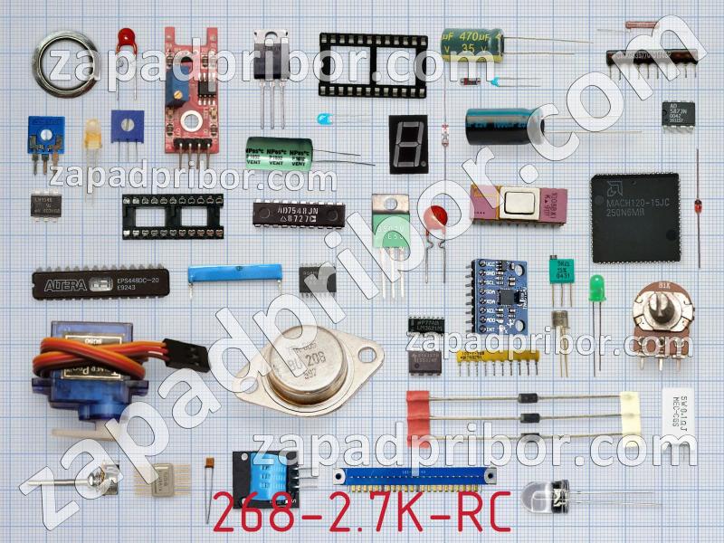 Резисторная сборка  268-2.7K-RC фотография.