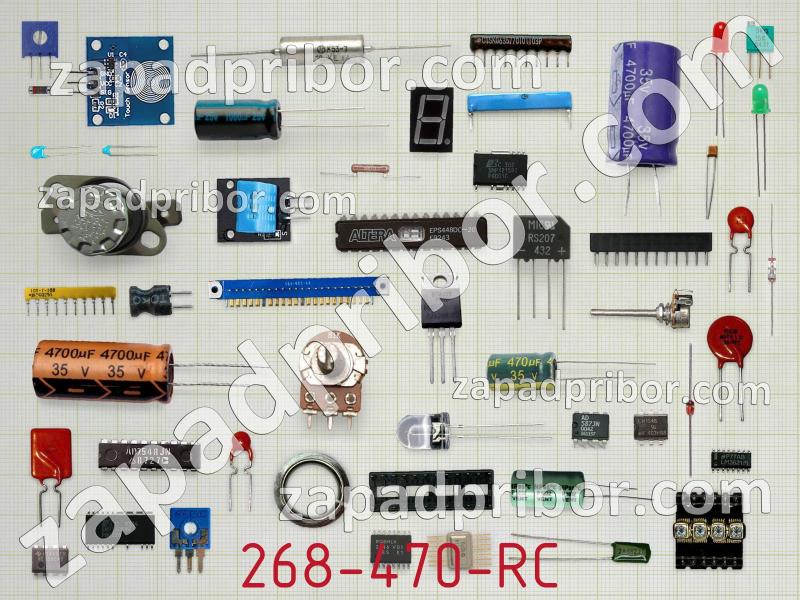 Резисторная сборка  268-470-RC фотография.
