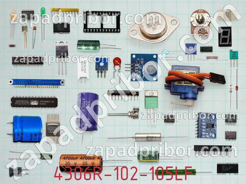 Резисторная сборка  4306R-102-105LF фотография.