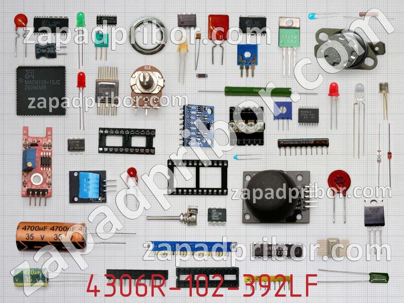 Резисторная сборка  4306R-102-392LF фотография.
