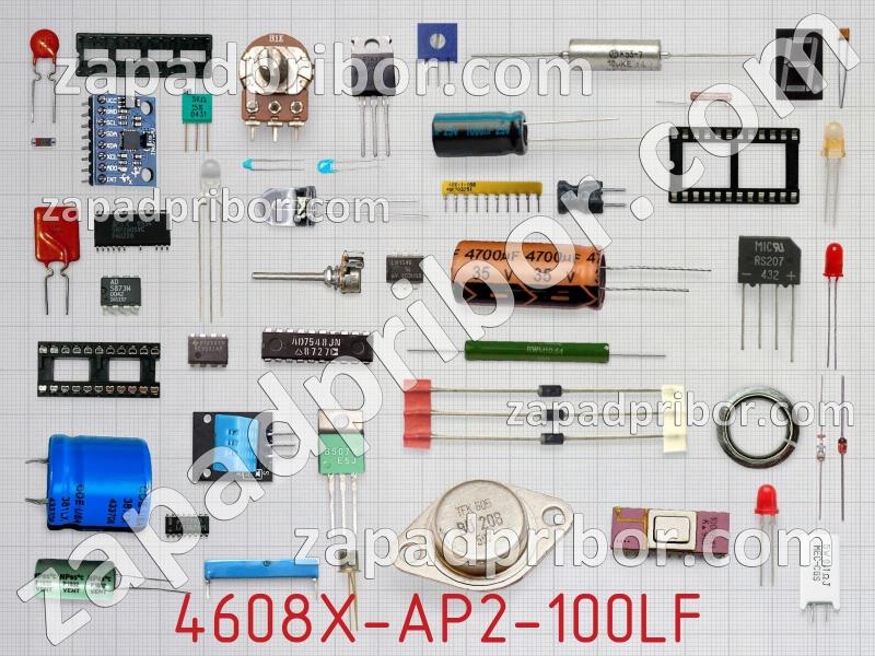 Резисторная сборка  4608X-AP2-100LF фотография.