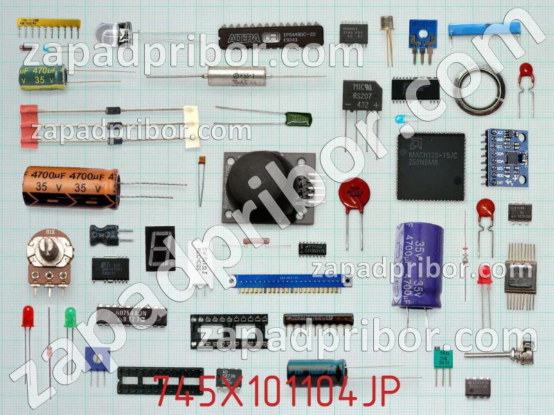 Резисторная сборка  745X101104JP фотография.