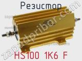 Резистор HS100 1K6 F 