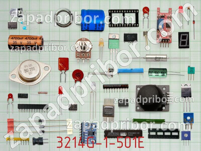 Резистор подстроечный 3214G-1-501E фотография.