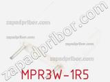 Резистор проволочный MPR3W-1R5 