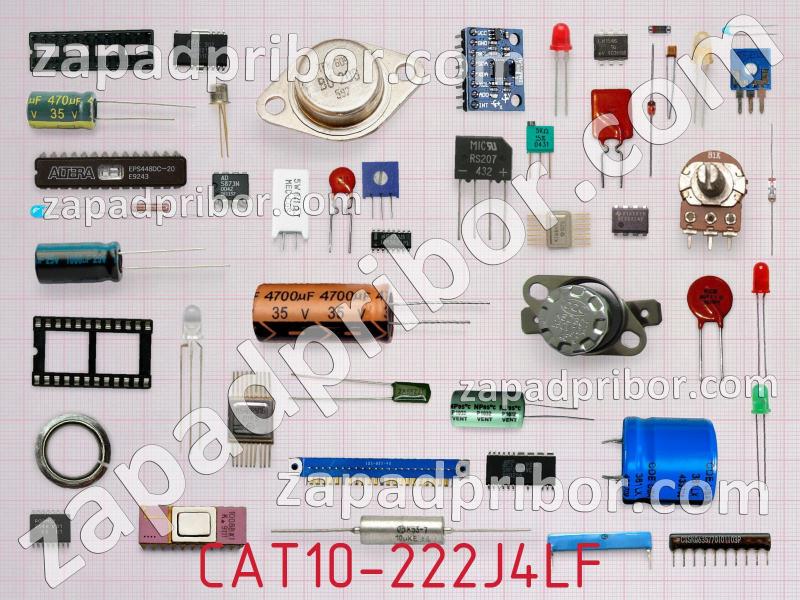 Резисторная сборка  CAT10-222J4LF фотография.