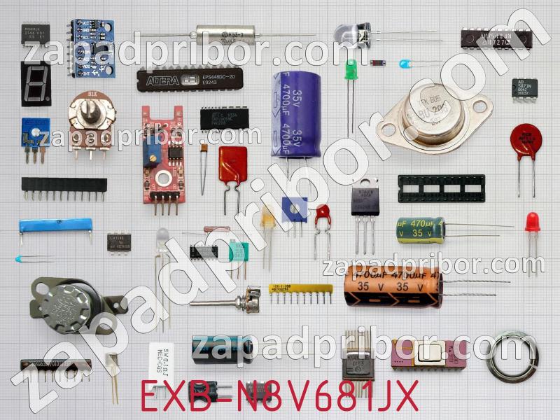 Резисторная сборка  EXB-N8V681JX фотография.