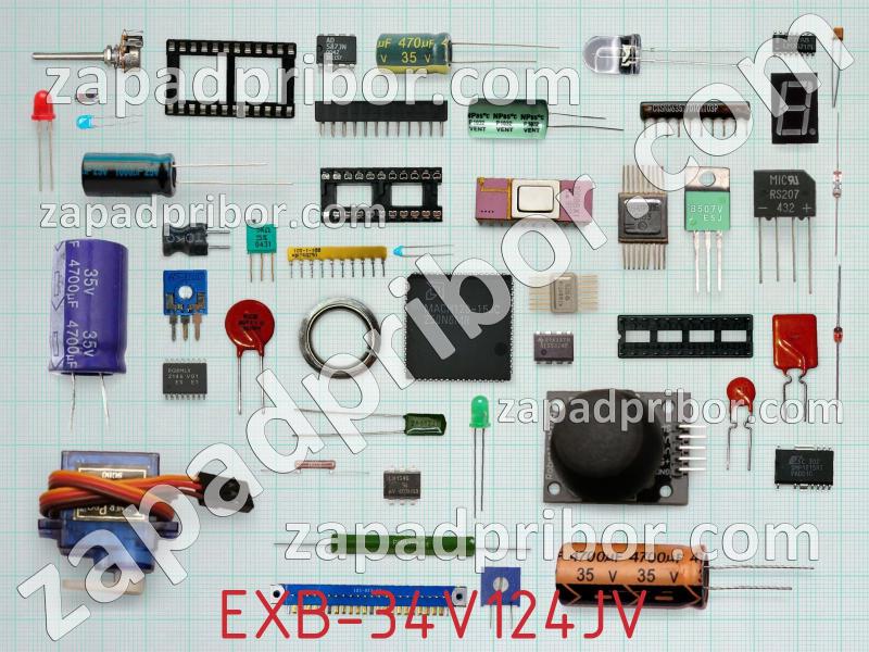 Резисторная сборка  EXB-34V124JV фотография.