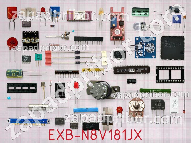 Резисторная сборка  EXB-N8V181JX фотография.